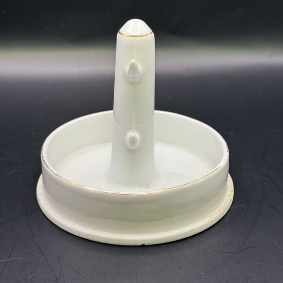 vintage porcelain ring holder dish - Picture 3 of 6